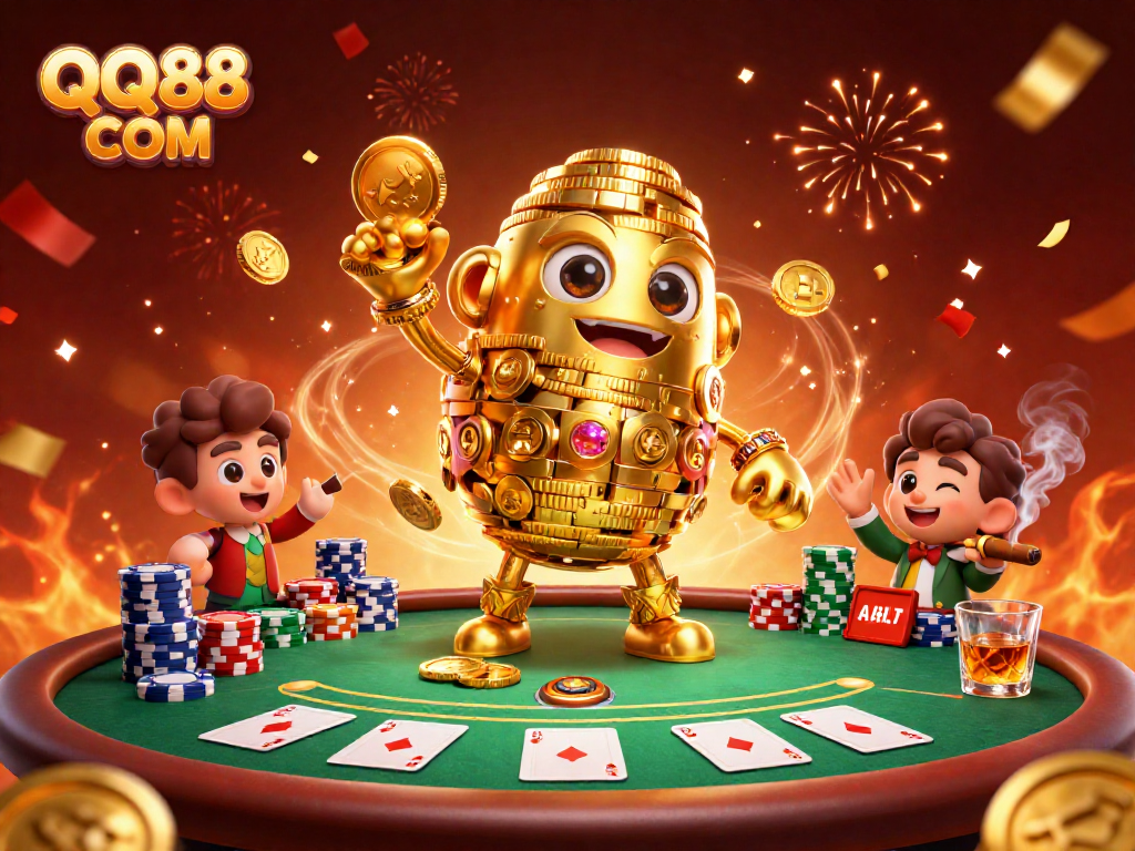 Experience thrilling wins with QQ88 COM's exciting casino atmosphere featuring dynamic elements.